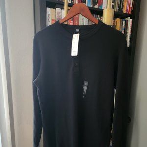 Uniqlo Waffle Henley
